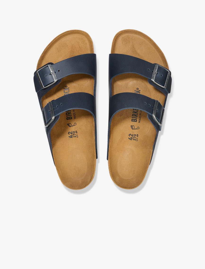 Birkenstock Arizona Vl Leoi Erkek Mavi Terlik Birkenstock Arizona Vl Leoi Erkek Mavi Terlik