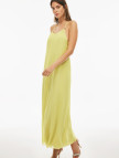 Blants Rahat Kalıp Maxi Boy Askılı Yuvarlak Yaka Limon Renk Elbise Blants Rahat Kalıp Maxi Boy Askılı Yuvarlak Yaka Limon Renk Elbise