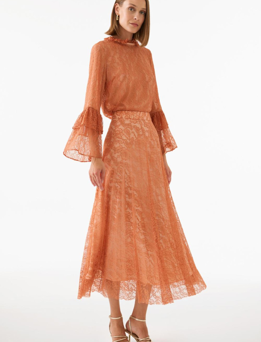 Fekas Regular Fit Somon Renk Etek Fekas Regular Fit Somon Renk Etek