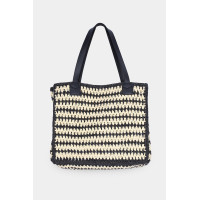 Siyah Beyaz Renk Kadın Çanta