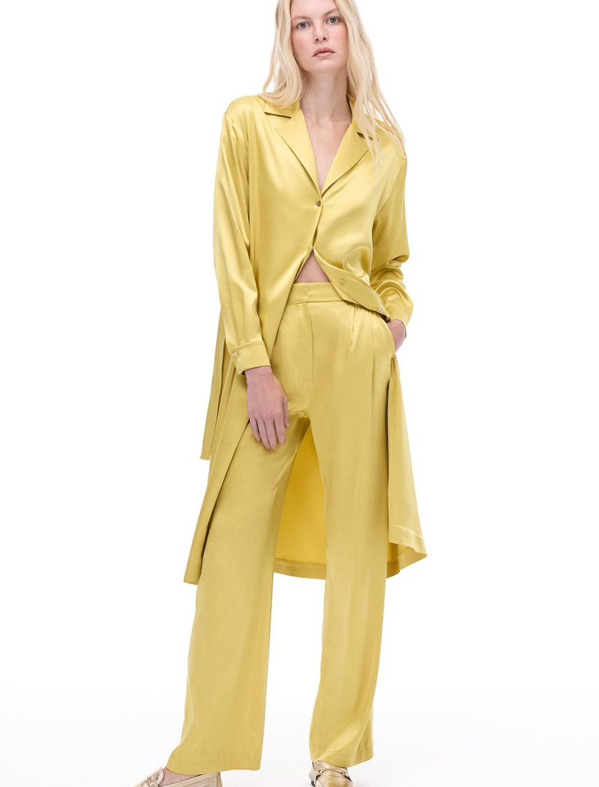 Wonder Midi Boy Takma Kol Yağ Yeşili Renk Elbise Wonder Midi Boy Takma Kol Yağ Yeşili Renk Elbise