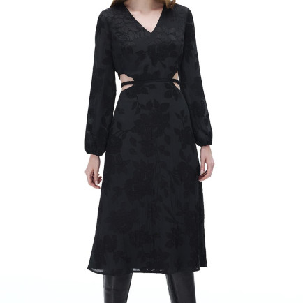 Crush Siyah Renk Elbise Crush Siyah Renk Elbise