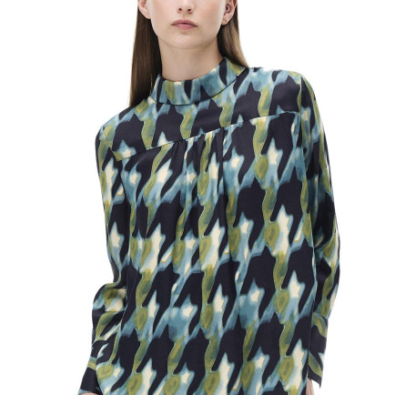 Bladders Regular Fit Standart Boy Takma Kol Gömlek Yaka Çok Renkli Gömlek