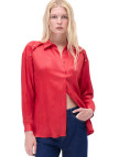Mudita Kırmızı Renk Kadın Gömlek Mudita Kırmızı Renk Kadın Gömlek