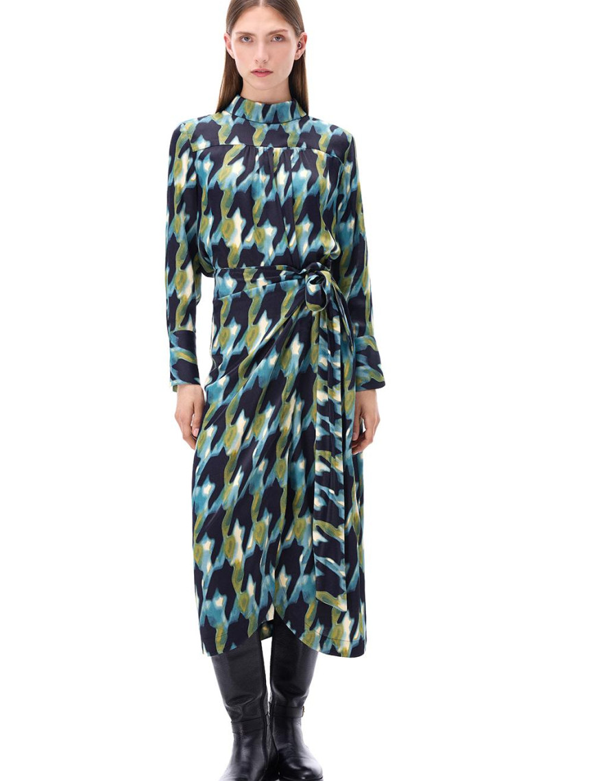 Bladders Regular Fit Midi Boy Çok Renkli Etek Bladders Regular Fit Midi Boy Çok Renkli Etek