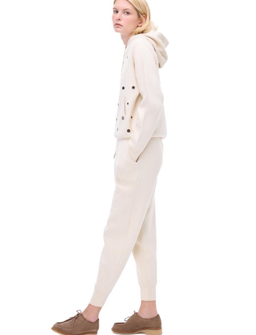 Triko Regular Fit Standart Boy Reglan Kol Kapüşonlu Bej Kazak Triko Regular Fit Standart Boy Reglan Kol Kapüşonlu Bej Kazak