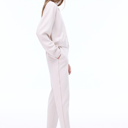 Arnes Regular Fit Uzun Boy Bej Pantolon