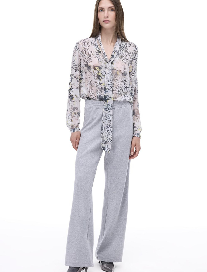 Distance Regular Fit Standart Boy Gri melanj Pantolon Distance Regular Fit Standart Boy Gri melanj Pantolon