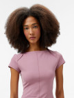 Nike Dri-Fit Zenvy Kadın Mor T-Shirt Nike Dri-Fit Zenvy Kadın Mor T-Shirt