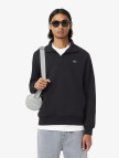 Lacoste Erkek Classic Fit Yarım Fermuarlı Siyah Sweatshirt Lacoste Erkek Classic Fit Yarım Fermuarlı Siyah Sweatshirt