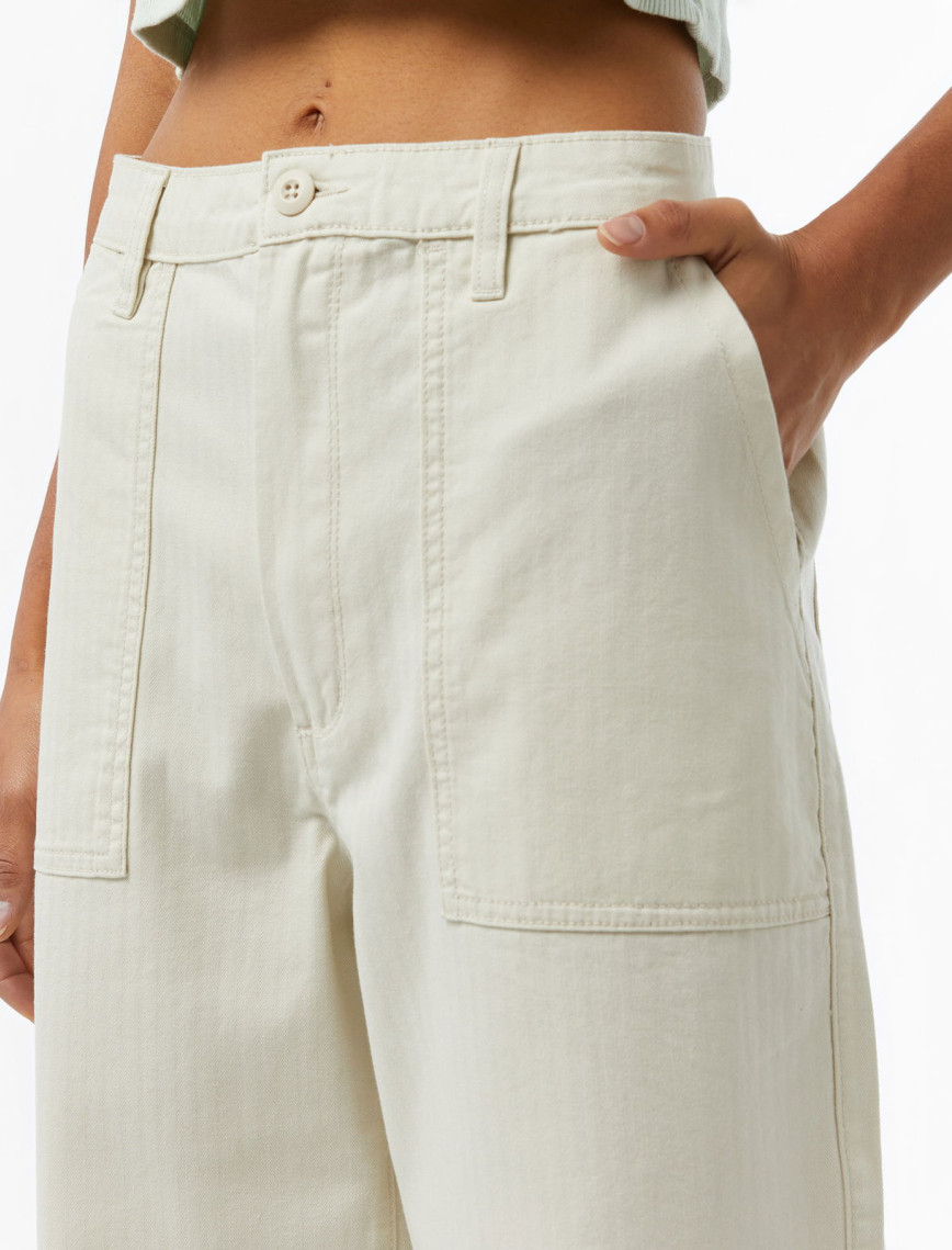 Vans Union Relaxed Kadın Krem Rengi Eşofman Altı Vans Union Relaxed Kadın Krem Rengi Eşofman Altı