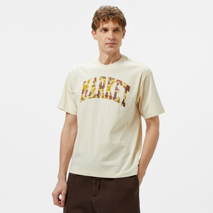 Market Duck Camo Arc Erkek Krem T-Shirt Market Duck Camo Arc Erkek Krem T-Shirt