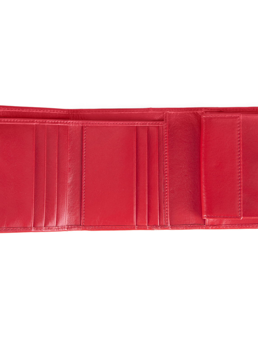 Heleno Kırmızı Kadın Deri Cüzdan Heleno Kırmızı Kadın Deri Cüzdan