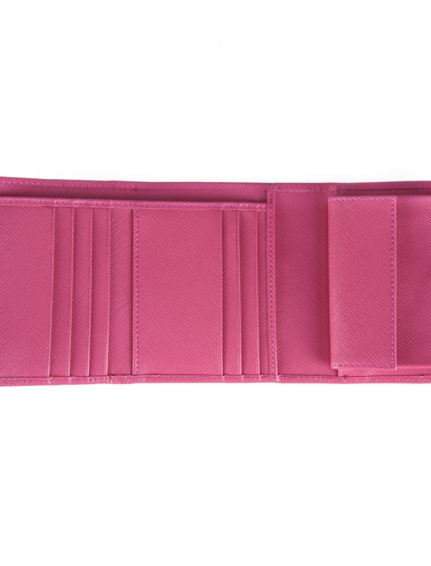 Kadın Pembe Deri Cüzdan Kadın Pembe Deri Cüzdan