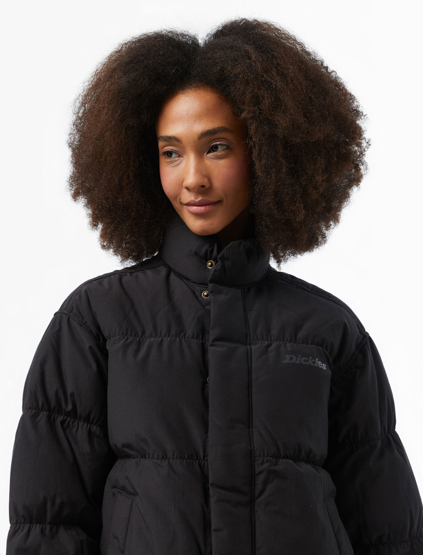 Dickies Scobey Puffer Kadın Siyah Mont Dickies Scobey Puffer Kadın Siyah Mont