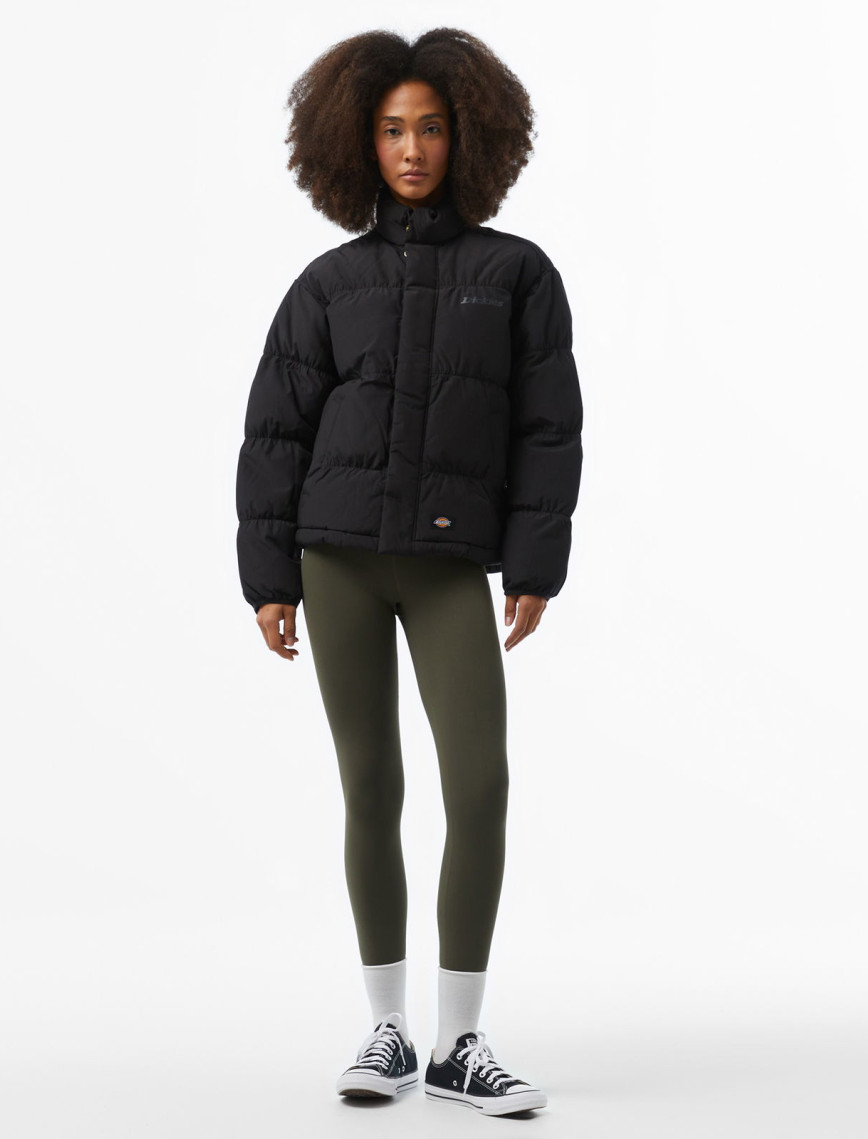 Dickies Scobey Puffer Kadın Siyah Mont Dickies Scobey Puffer Kadın Siyah Mont