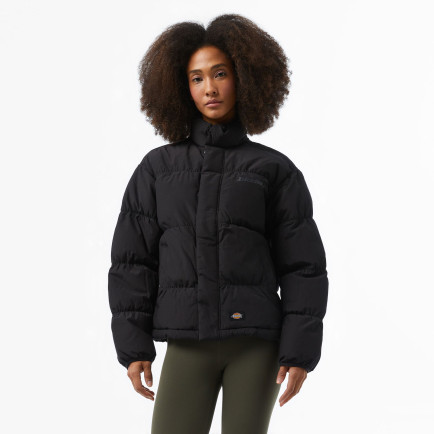 Dickies Scobey Puffer Kadın Siyah Mont Dickies Scobey Puffer Kadın Siyah Mont