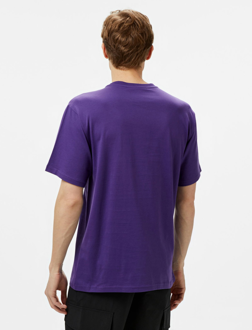 Les Benjamins 303 Erkek Mor T-Shirt Les Benjamins 303 Erkek Mor T-Shirt