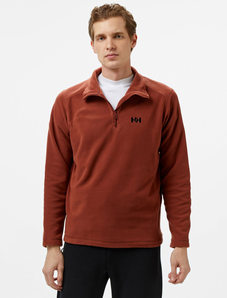 Helly Hansen Mount Polar Erkek Turuncu Sweatshirt Helly Hansen Mount Polar Erkek Turuncu Sweatshirt