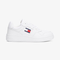 Tommy Jeans Retro Basket Ess Kadın Beyaz Spor Ayakkabı Tommy Jeans Retro Basket Ess Kadın Beyaz Spor Ayakkabı
