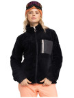 Roxy Alabama Full Zip Solid Kadın Siyah Polar Ceket Roxy Alabama Full Zip Solid Kadın Siyah Polar Ceket