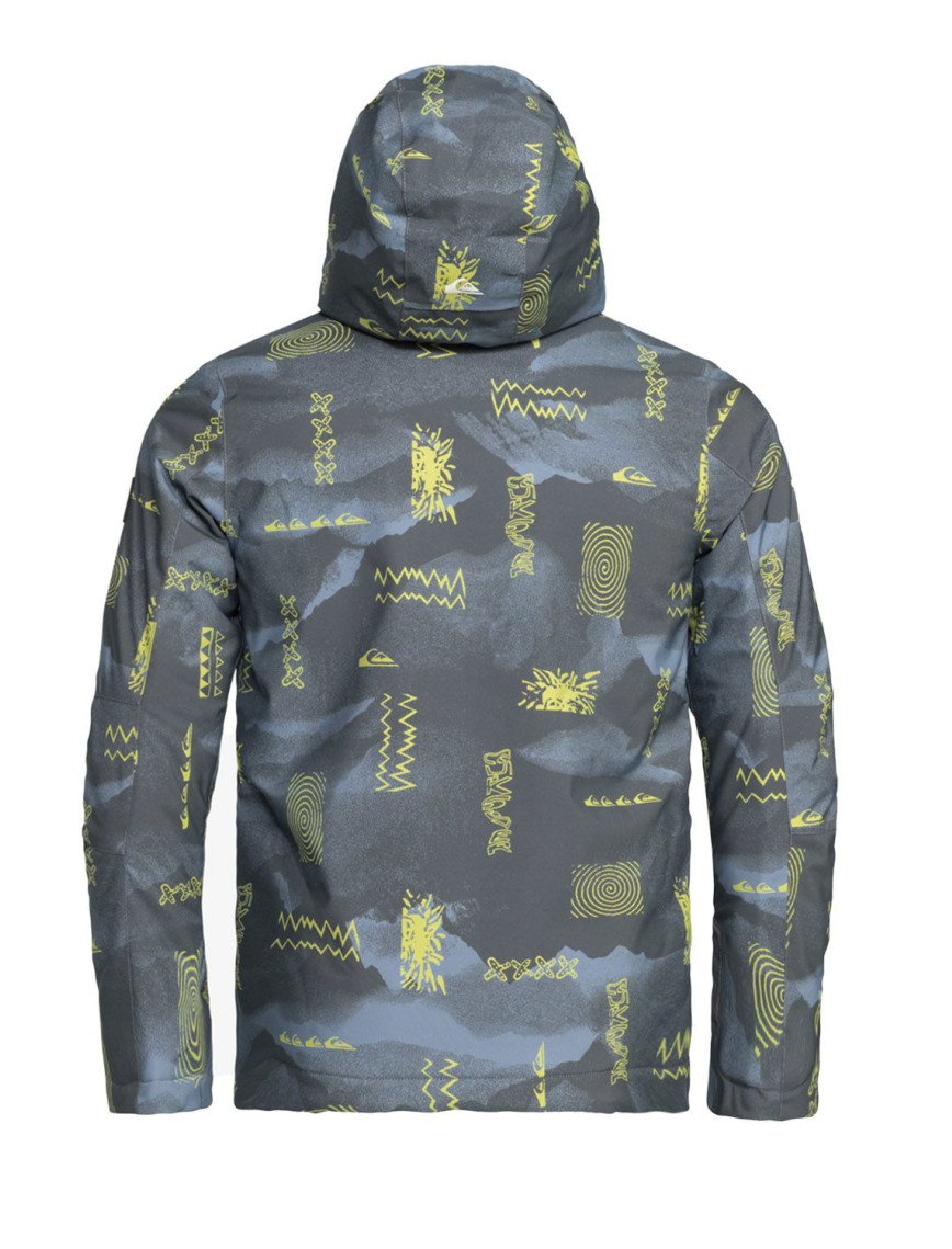 Quiksilver Mission Printed Youth Erkek Çocuk Snowboard Ceketi Quiksilver Mission Printed Youth Erkek Çocuk Snowboard Ceketi