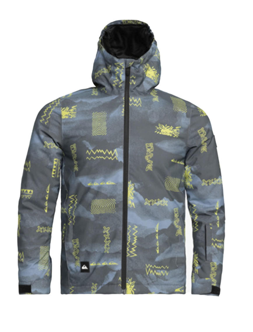 Quiksilver Mission Printed Youth Erkek Çocuk Snowboard Ceketi Quiksilver Mission Printed Youth Erkek Çocuk Snowboard Ceketi