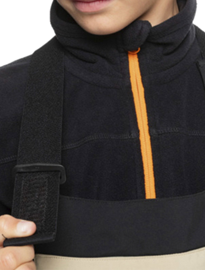 Quiksilver Mash Up Youth Bib Erkek Çocuk Siyah Snowboard Pantolonu Quiksilver Mash Up Youth Bib Erkek Çocuk Siyah Snowboard Pantolonu