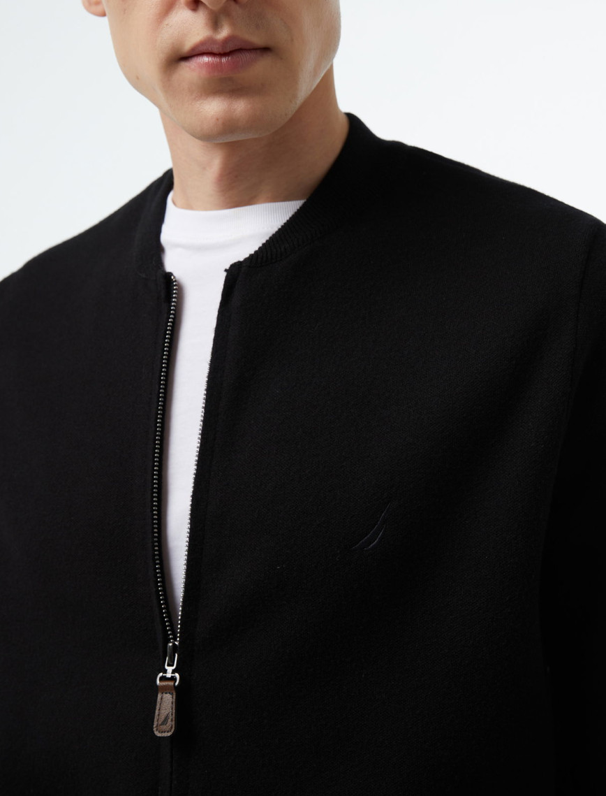 Nautica Erkek Siyah Regular Fit Hırka Nautica Erkek Siyah Regular Fit Hırka