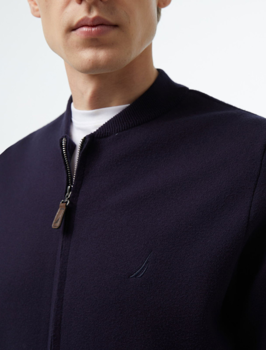 Nautica Erkek Lacivert Regular Fit Hırka