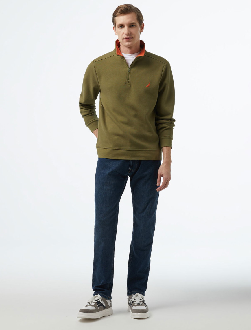 Nautica Erkek Yeşil Regular Fit Sweatshirt Nautica Erkek Yeşil Regular Fit Sweatshirt