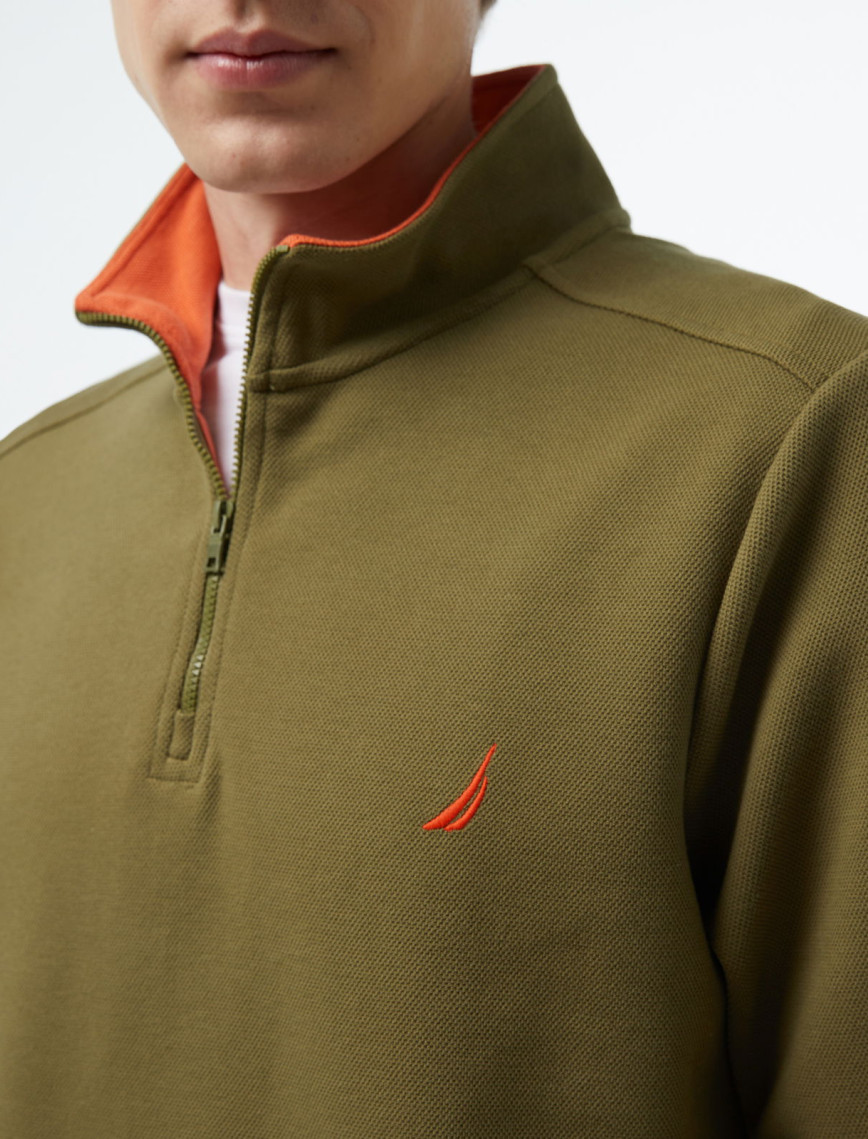 Nautica Erkek Yeşil Regular Fit Sweatshirt Nautica Erkek Yeşil Regular Fit Sweatshirt