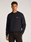 Tommy Jeans Reg Badge Crew Ext Erkek Siyah Sweatshirt Tommy Jeans Reg Badge Crew Ext Erkek Siyah Sweatshirt