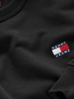 Tommy Jeans Reg Badge Crew Ext Erkek Siyah Sweatshirt Tommy Jeans Reg Badge Crew Ext Erkek Siyah Sweatshirt