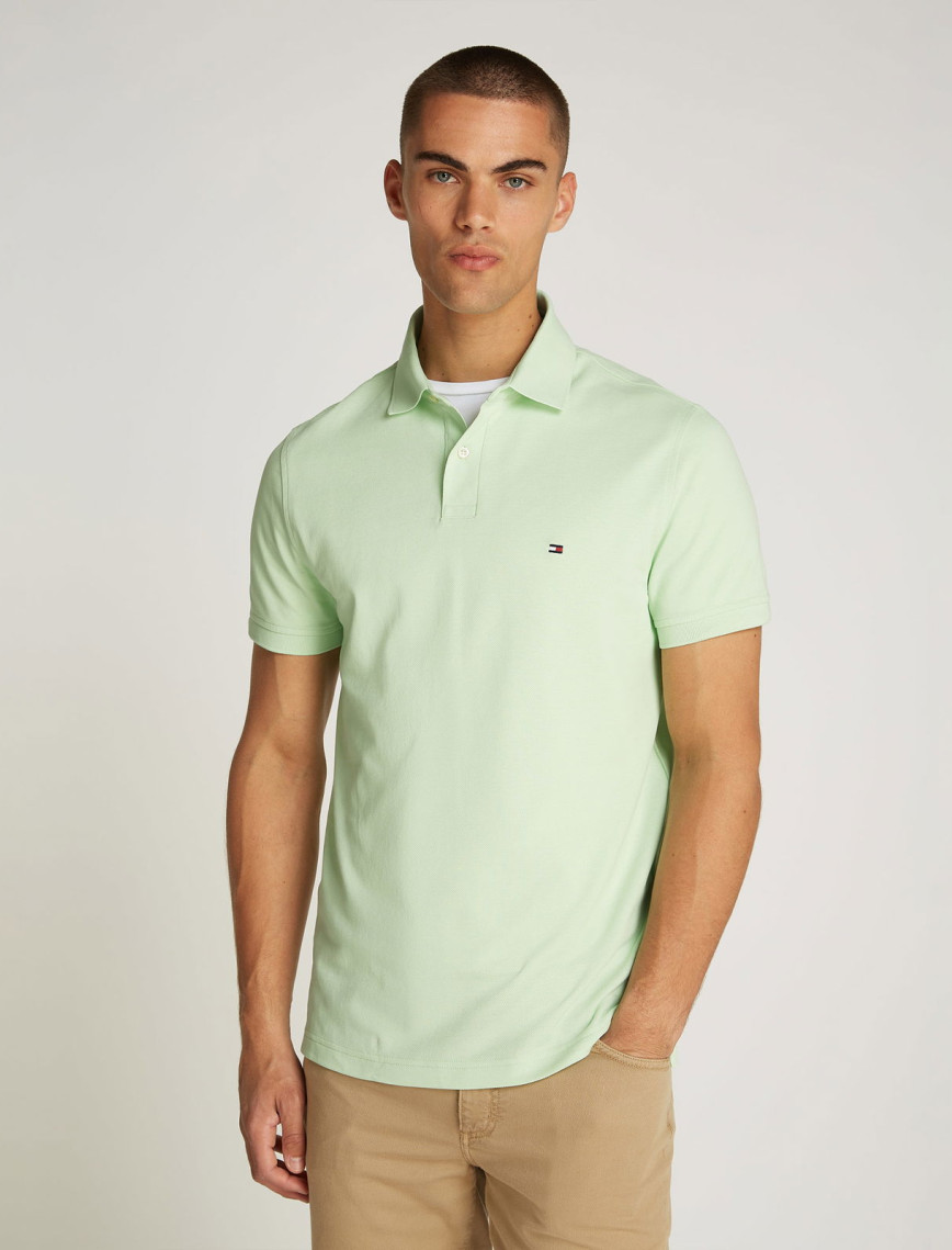 Tommy Hilfiger 1985 Regular Erkek Yeşil Polo Tommy Hilfiger 1985 Regular Erkek Yeşil Polo