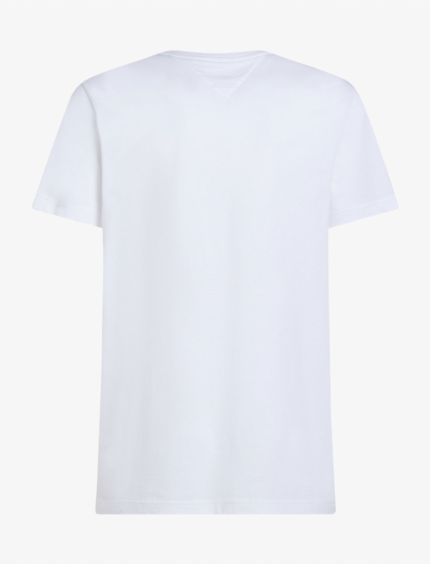 Tommy Hilfiger Chest Insert Erkek Beyaz T-Shirt Tommy Hilfiger Chest Insert Erkek Beyaz T-Shirt