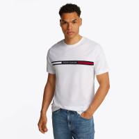 Tommy Hilfiger Chest Insert Erkek Beyaz T-Shirt Tommy Hilfiger Chest Insert Erkek Beyaz T-Shirt