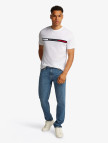 Tommy Hilfiger Chest Insert Erkek Beyaz T-Shirt Tommy Hilfiger Chest Insert Erkek Beyaz T-Shirt
