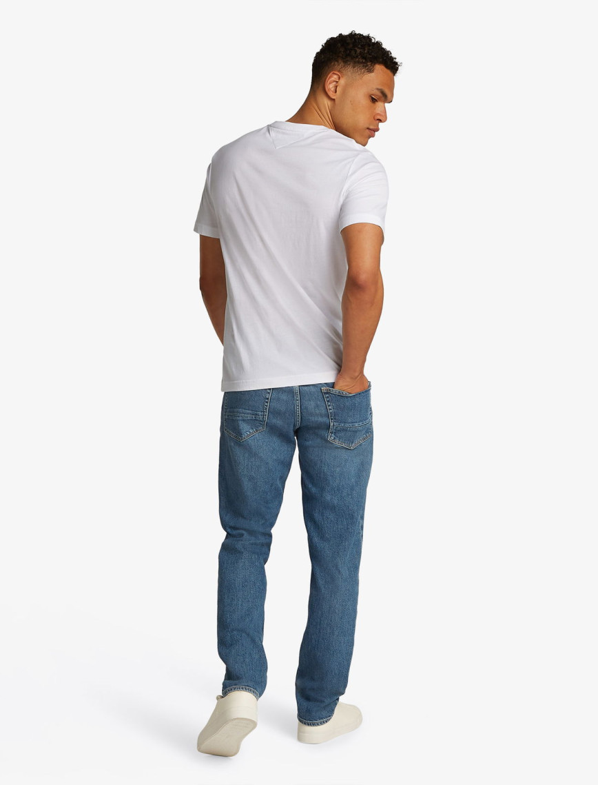 Tommy Hilfiger Chest Insert Erkek Beyaz T-Shirt Tommy Hilfiger Chest Insert Erkek Beyaz T-Shirt