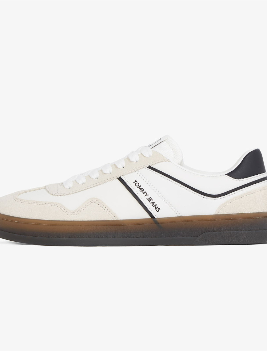 Tommy Hilfiger The Greenwich Leather Erkek Beyaz Spor Ayakkabı