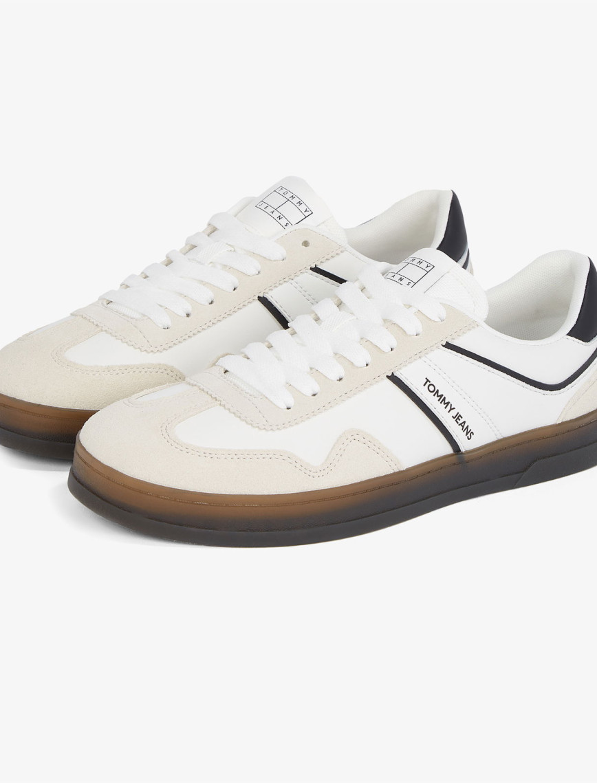 Tommy Hilfiger The Greenwich Leather Erkek Beyaz Spor Ayakkabı