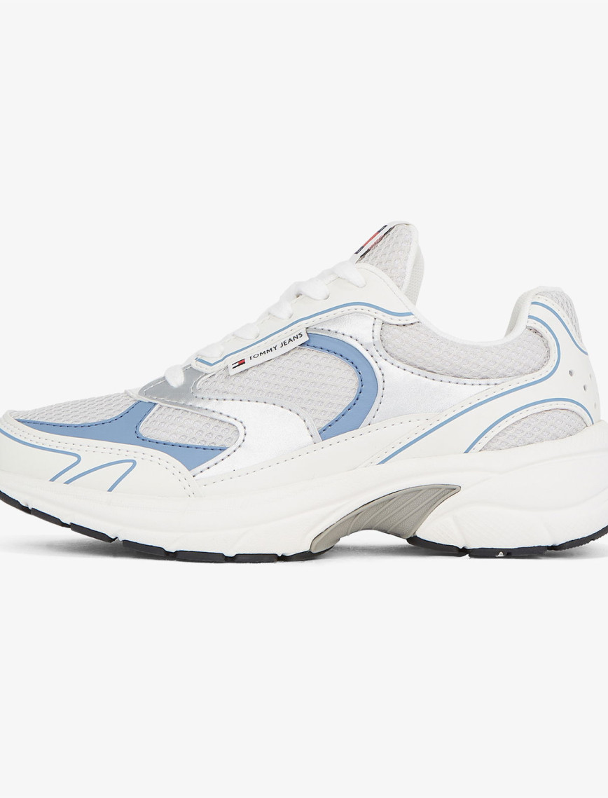 Tommy Hilfiger The Coney Metallic Kadın Mavi Spor Ayakkabı