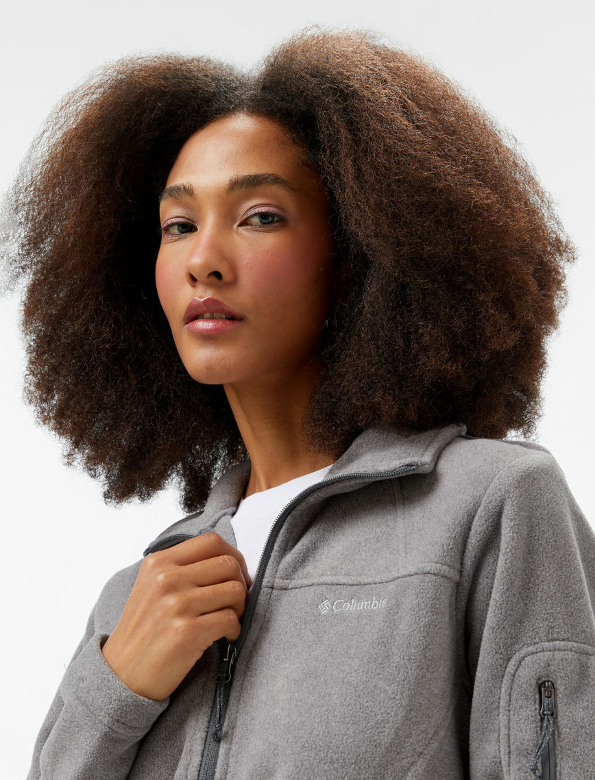 Columbia Fast Trek II Kadın Gri Fermuarlı Polar Columbia Fast Trek II Kadın Gri Fermuarlı Polar