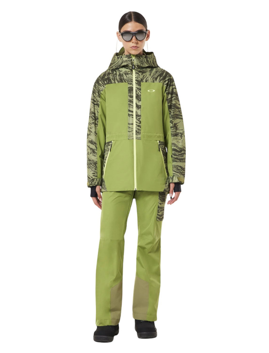 Oakley Tc Juno Reduct Shell 2.0 Kadın Yeşil Snowboard Ceketi Oakley Tc Juno Reduct Shell 2.0 Kadın Yeşil Snowboard Ceketi