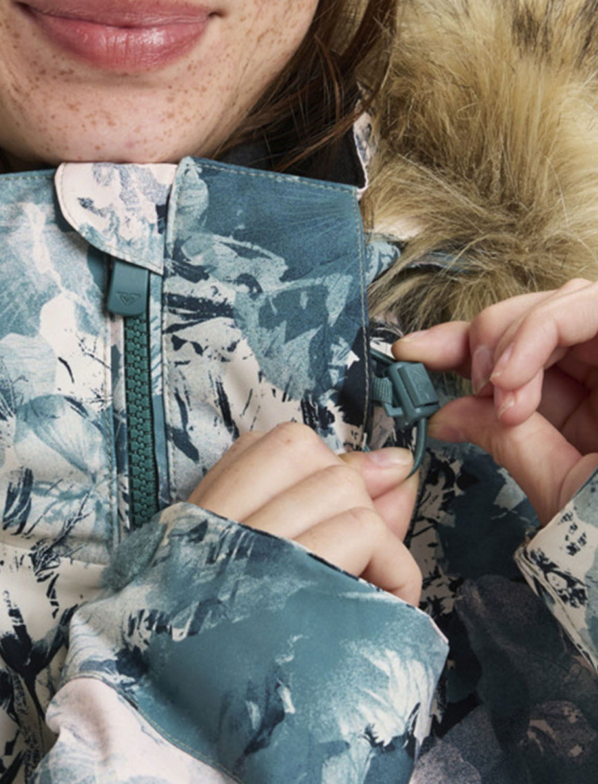 Roxy Jet Ski Kadın Kırmızı Snowboard Ceketi Roxy Jet Ski Kadın Kırmızı Snowboard Ceketi