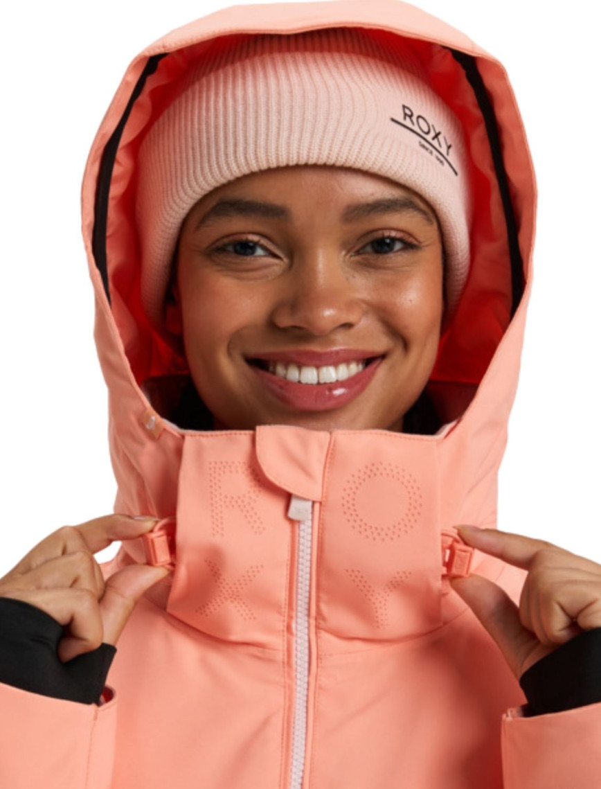 Roxy Free Jet Block Kadın Pembe Snowboard Ceketi Roxy Free Jet Block Kadın Pembe Snowboard Ceketi