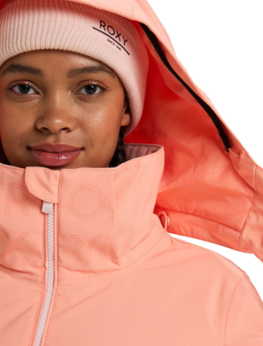 Roxy Free Jet Block Kadın Pembe Snowboard Ceketi Roxy Free Jet Block Kadın Pembe Snowboard Ceketi