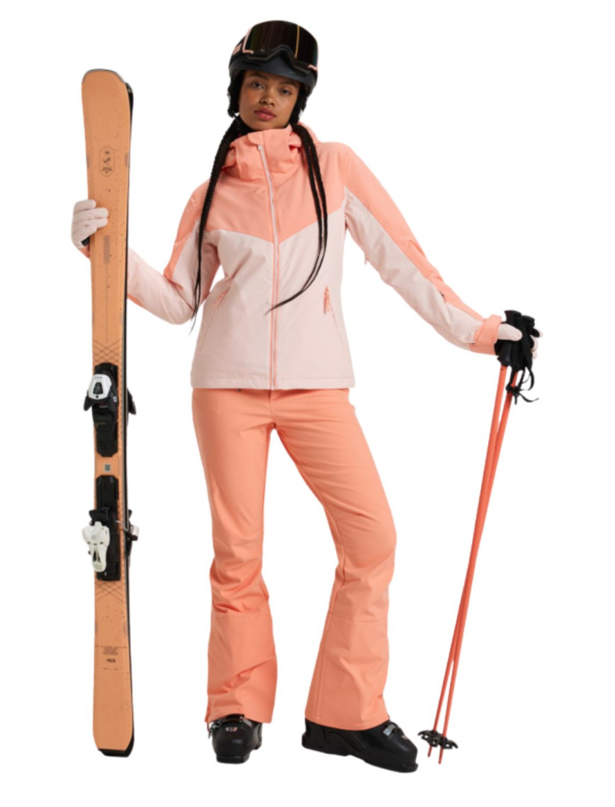 Roxy Free Jet Block Kadın Pembe Snowboard Ceketi Roxy Free Jet Block Kadın Pembe Snowboard Ceketi