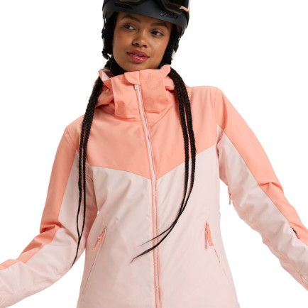 Roxy Free Jet Block Kadın Pembe Snowboard Ceketi Roxy Free Jet Block Kadın Pembe Snowboard Ceketi