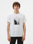 Calvin Klein City Photo Print Erkek Beyaz T-Shirt Calvin Klein City Photo Print Erkek Beyaz T-Shirt